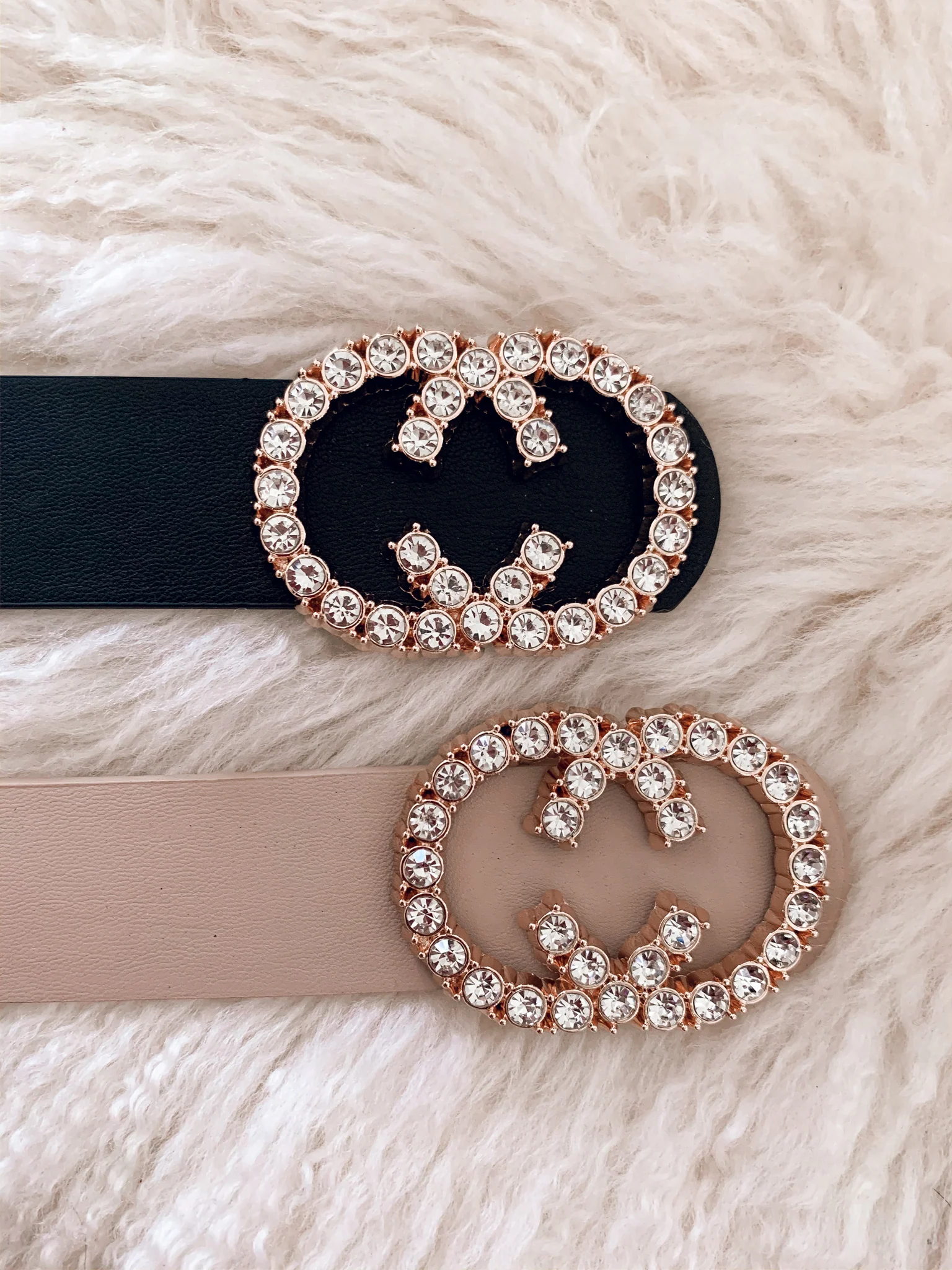 Azalea Belt in Black & Nude