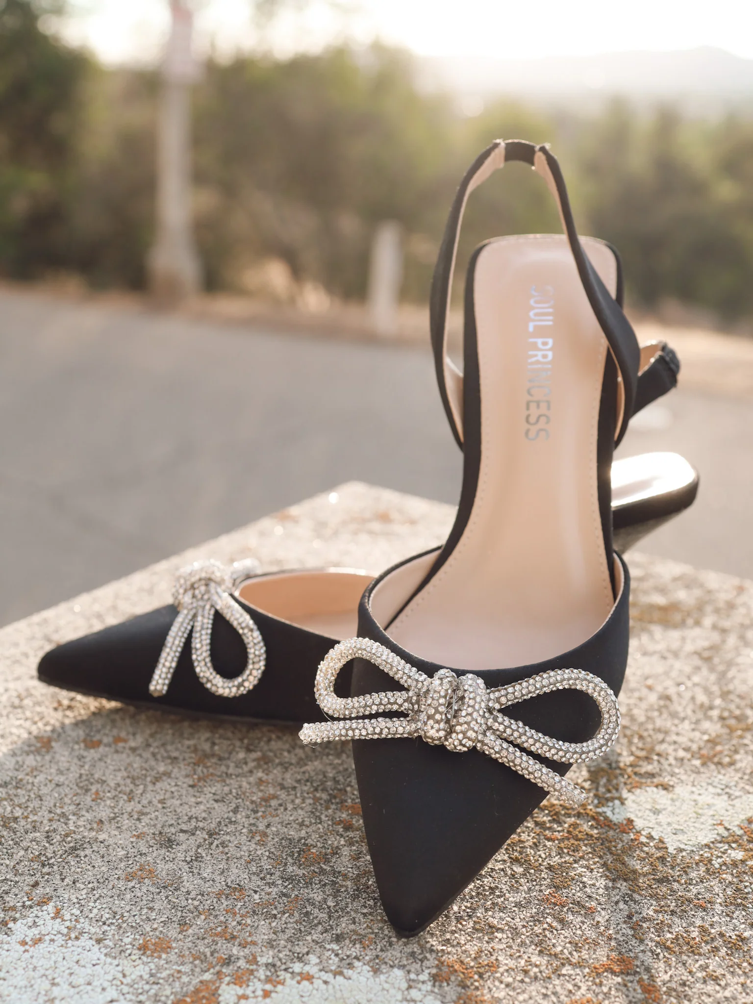 Evangeline Heels - Black - Image 4