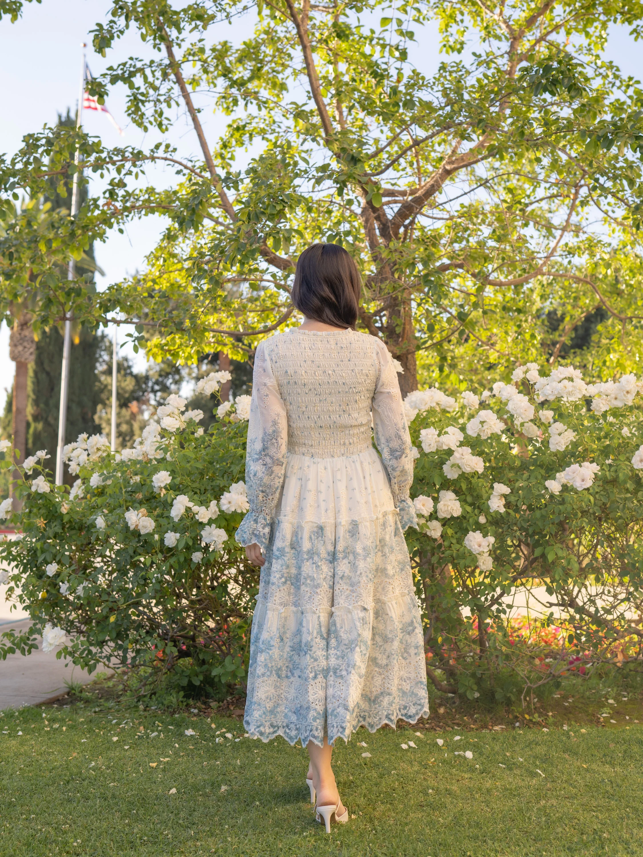 Evermore Dress - Soft Blue - Image 4