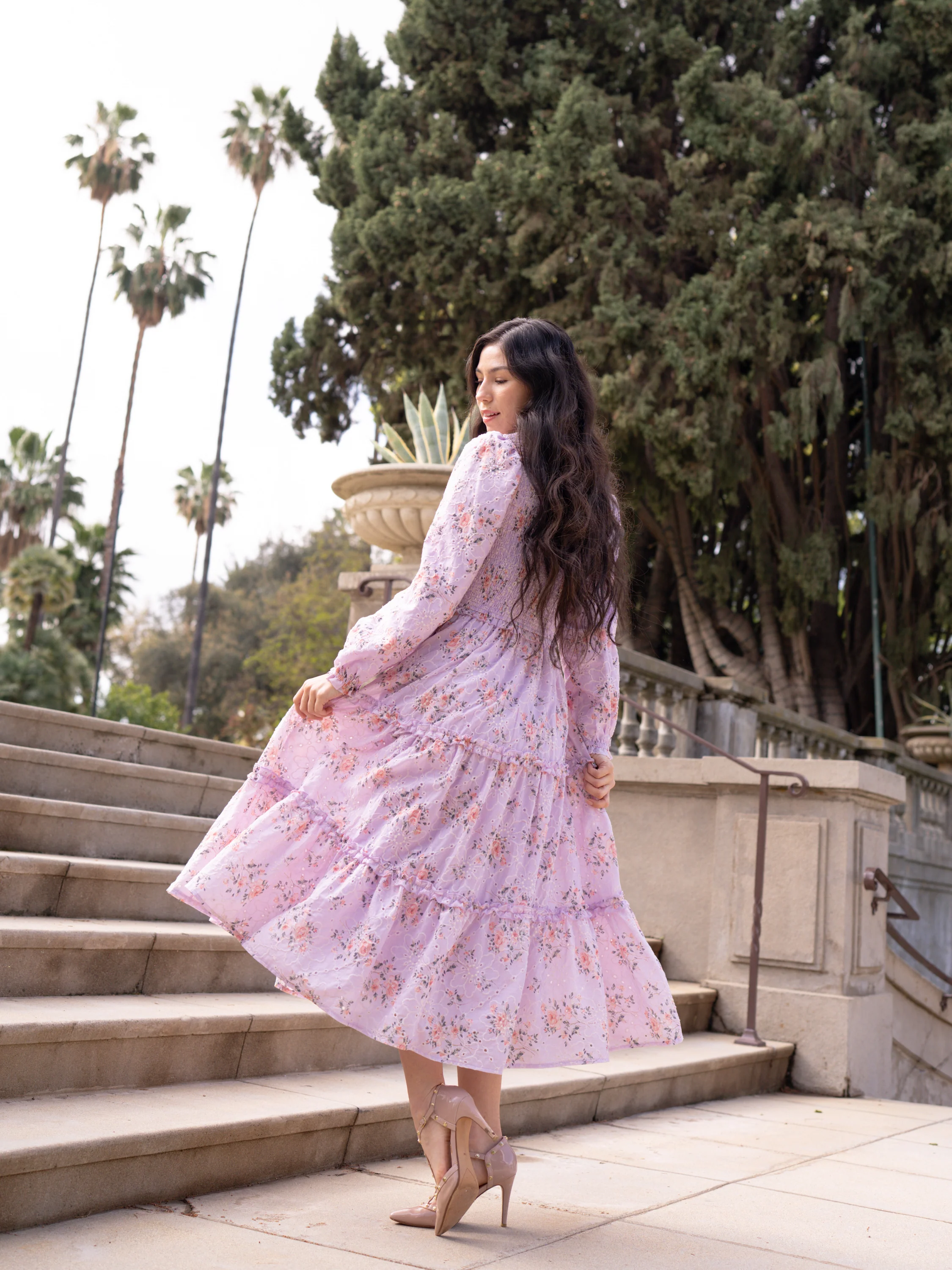 Sugared Skies Dress - Lilac - Image 3