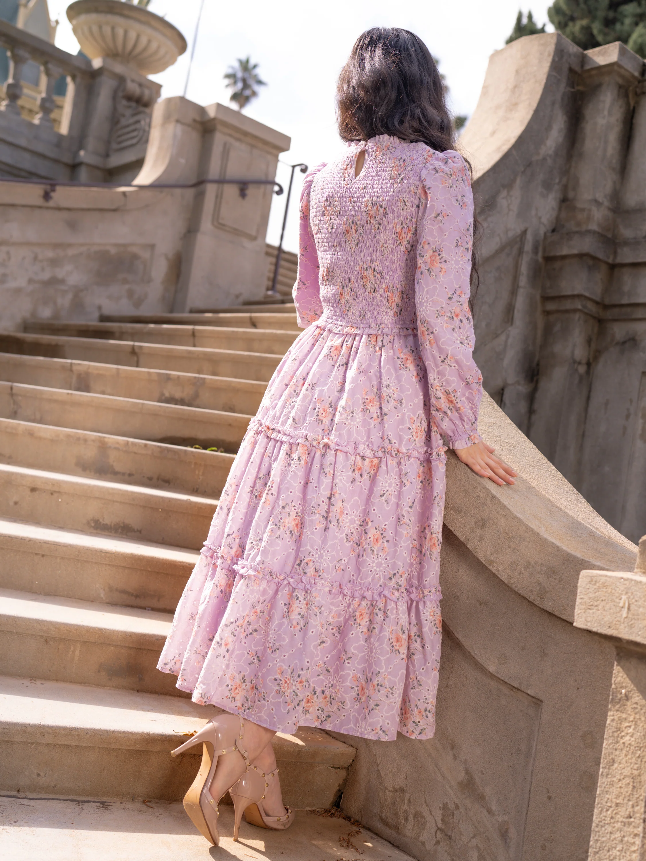 Sugared Skies Dress - Lilac - Image 4