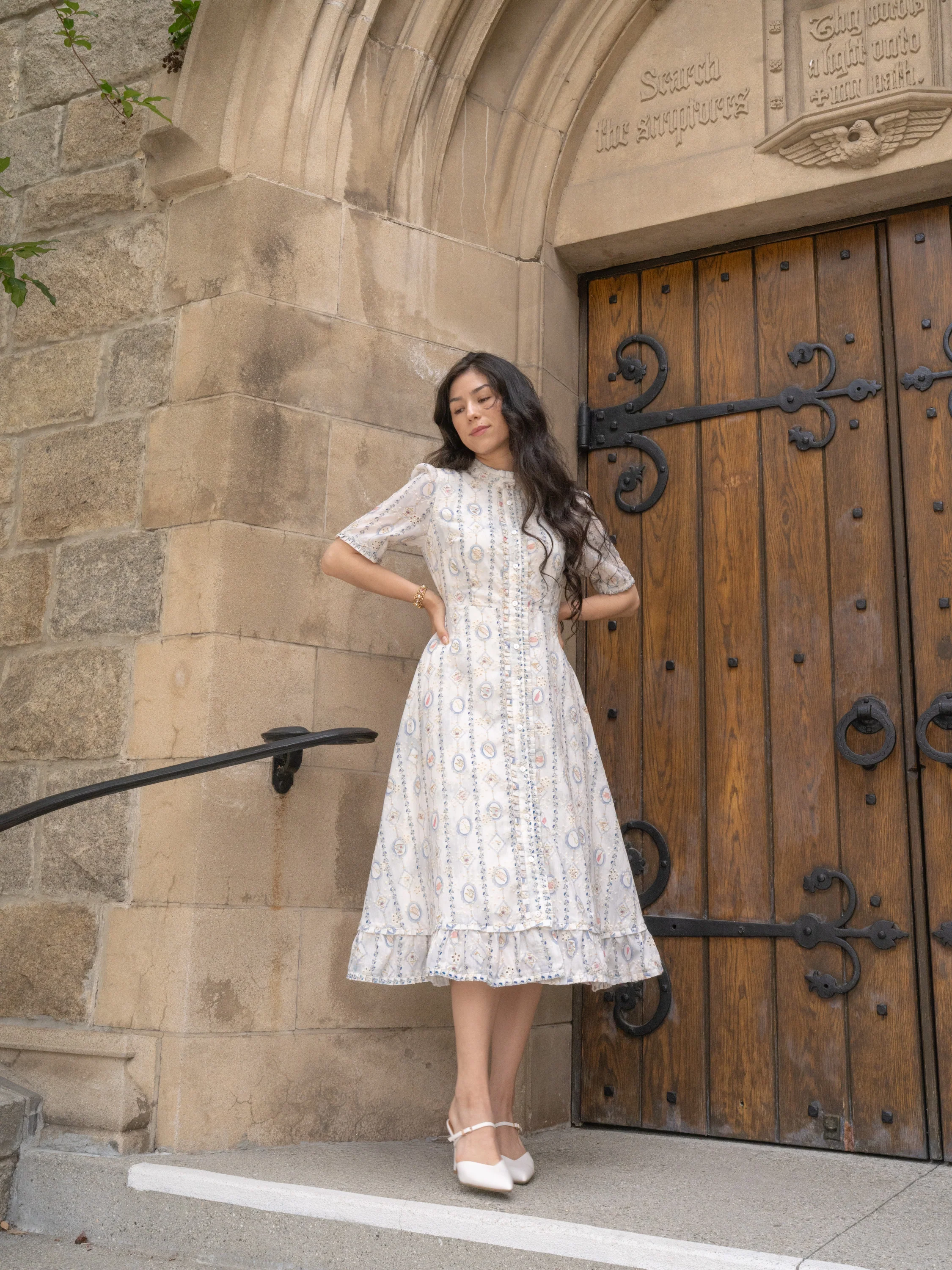 Teatime Garden Dress - Image 9