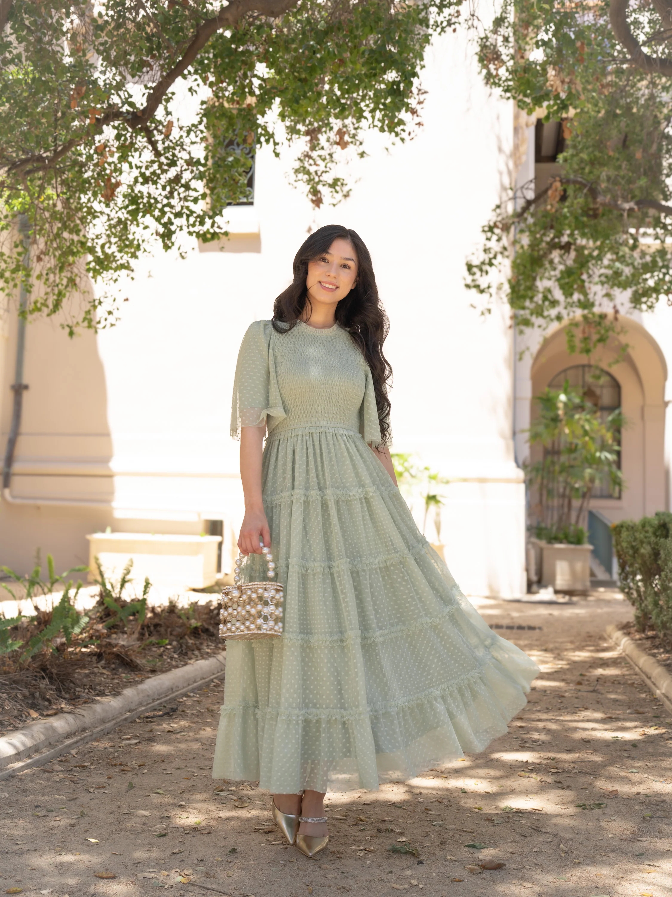 Vintage Romance Dress - Clover - Image 10