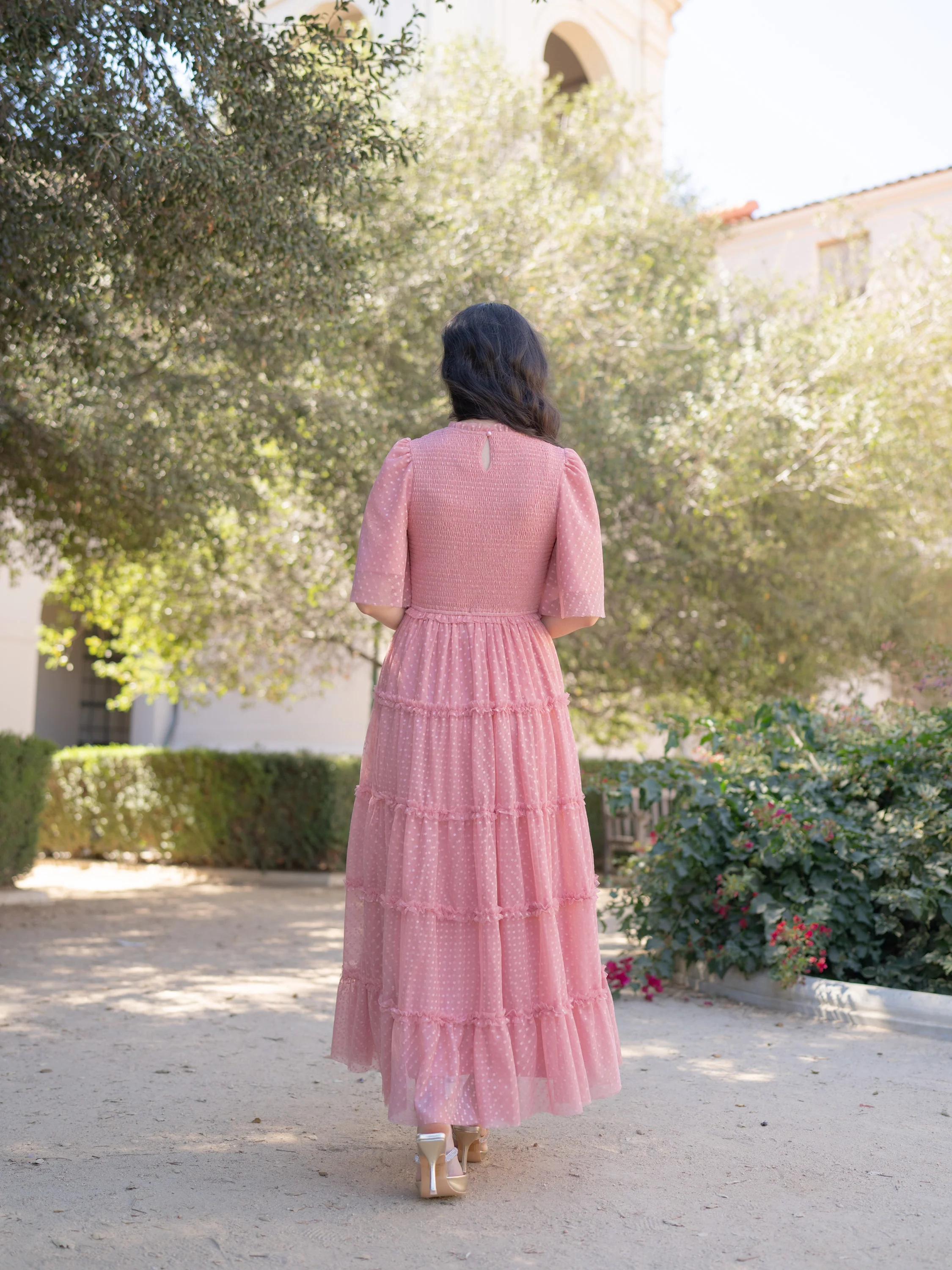 Vintage Romance Dress - French Rose - Image 4
